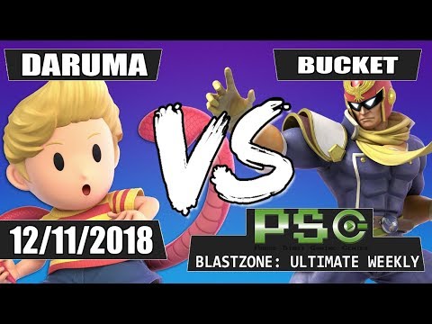 PSG Blastzone: Daruma (Lucas) vs Bucket (Capt. Falcon/Marth) - Winners Round 1