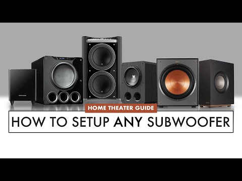 HOW TO Setup ANY SUBWOOFER for HOME THEATER. EASY Subwoofer Placement GUIDE