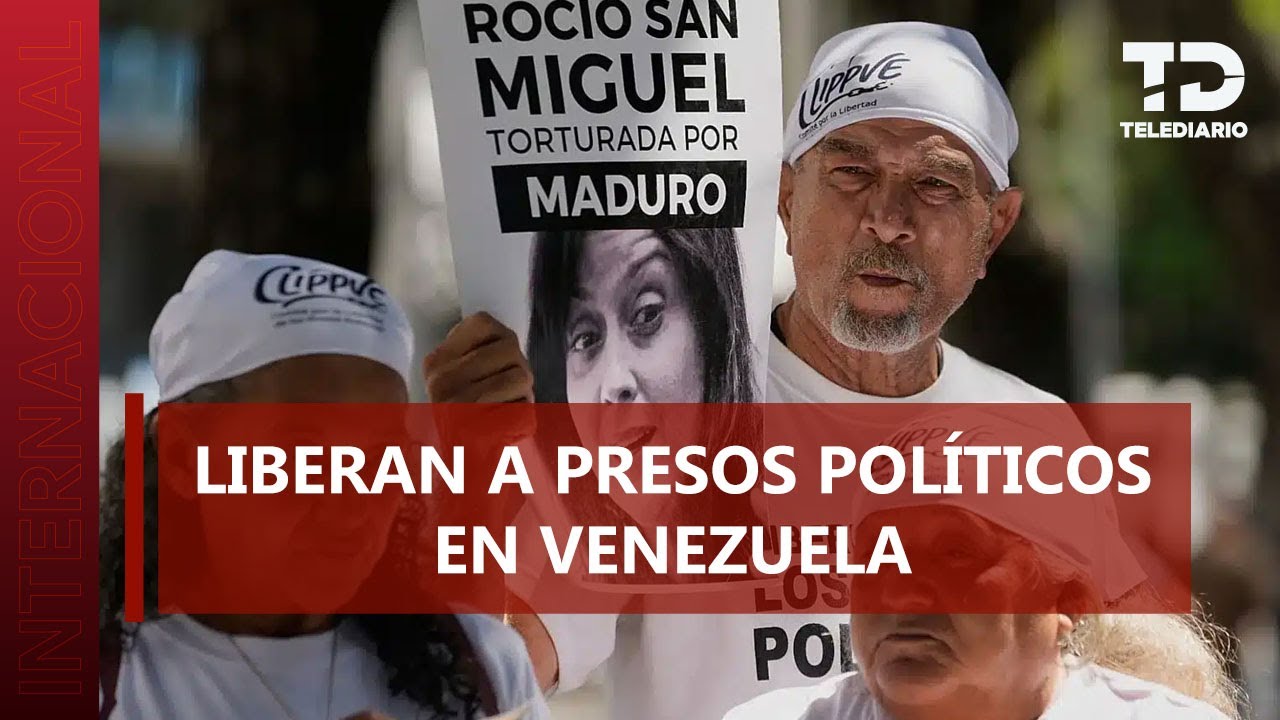 Venezuela anuncia liberación masiva de presos políticos tras intervención de EU y captura de Maduro