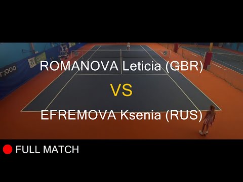 ROMANOVA Leticia (GBR) VS EFREMOVA Ksenia (RUS) - Open Super 12 Auray 2020