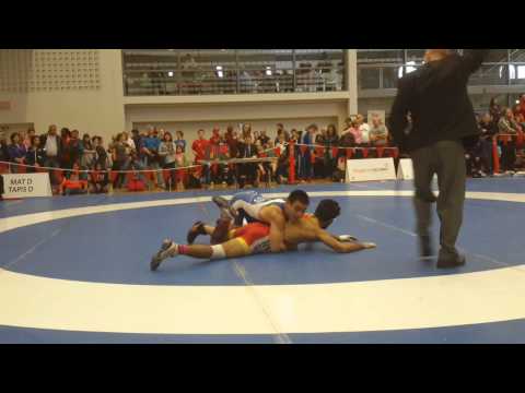 2015 Senior National Championships: 61 kg Navrit Wirach vs. Adam MacFadyen