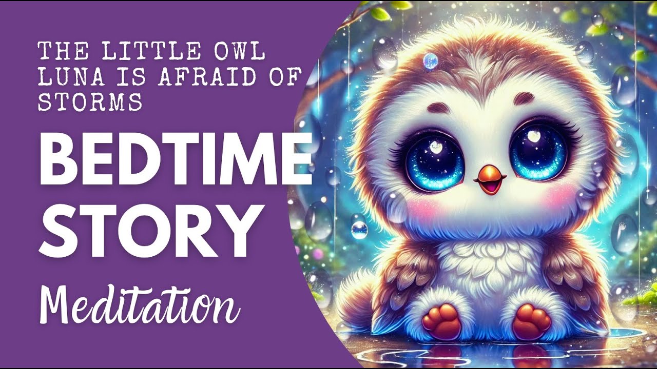 How to Calm the Fear of Storms? 🌧️ Kids' Sleep Meditation for a Peaceful Night
