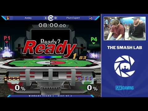 The Smash Lab 114 WR1 - Anday (Captain Falcon) vs Plum Expert (Falco)