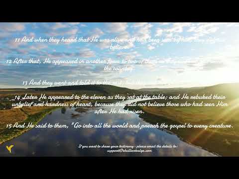 Daily Bible Verses(English)|Mark 16:1-20 #gospel #gospelofmark #bibleverse #motivation