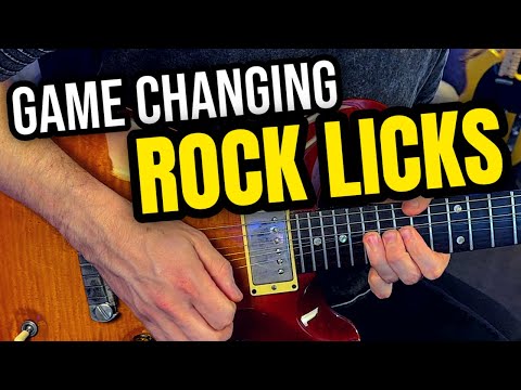5 KILLER Rock Licks To Inspire Your Next Guitar Breakthrough!