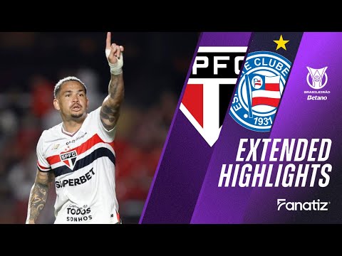 São Paulo vs. Bahia 2-0 I Game Highlights I Brasileirão 2025