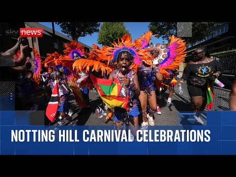 Millions of carnival goers gather to celebrate in Notting Hill