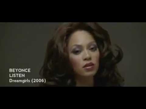 Beyoncé (dream girls) listen the movie