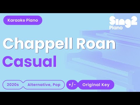 Chappell Roan - Casual (Piano Karaoke)