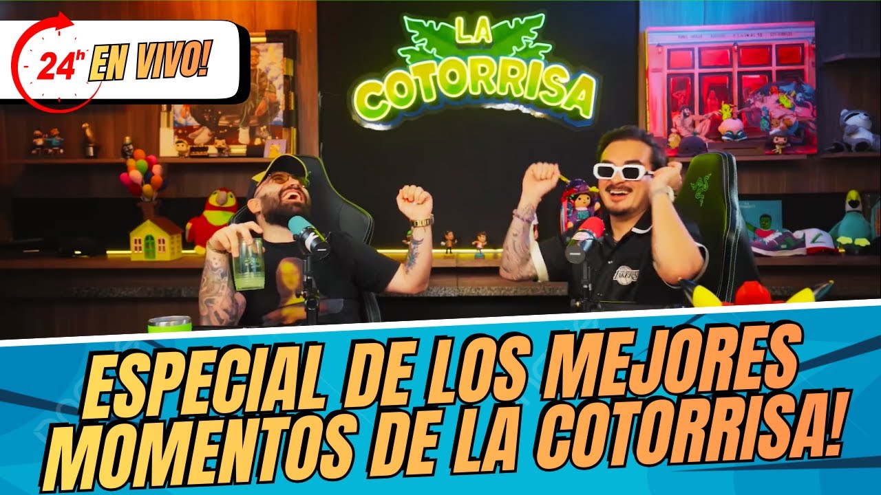 ESPECIAL 24 HORAS DE LO MEJOR DE LA COTORRISA EN VIVO!