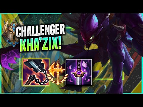LEARN HOW TO PLAY KHA'ZIX JUNGLE LIKE A PRO! - Korean Challenger Plays Kha'Zix JUNGLE vs Kindred! |