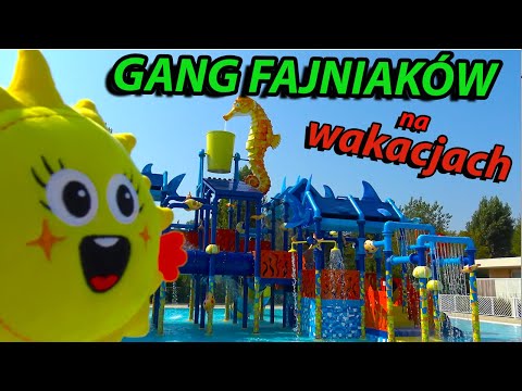 GANG FAJNIAKÓW NA WAKACJACH, MORZE, PLAŻA, BASENY I DUŻO DOBREJ ZABAWY, KOMPILACJA FILMÓW Z WYJAZDU