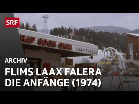 Anfänge Skigebiet Flims Laax Falera (1975) | Tourismus Schweiz | SRF Archiv