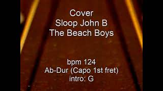 Sloop John B, The Beach Boys, cover chords acoustic guitar, lyrics