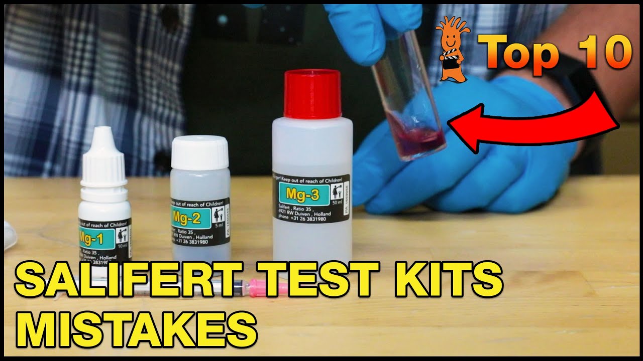 Is There a Right Way to Use Salifert Test Kits How to Test Your Saltwater Tank Correctly!