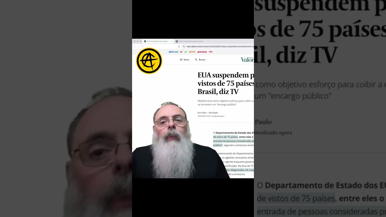 NINGUÉM vai VER o MICKEY: TRUMP CONGELA VISTOS para BRASILEIROS e outros 75 PAÍSES INDEFINIDAMENTE