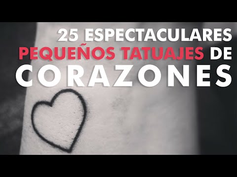 25 Espectaculares tatuajes de corazones