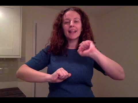 How to Sign Woman in BSL