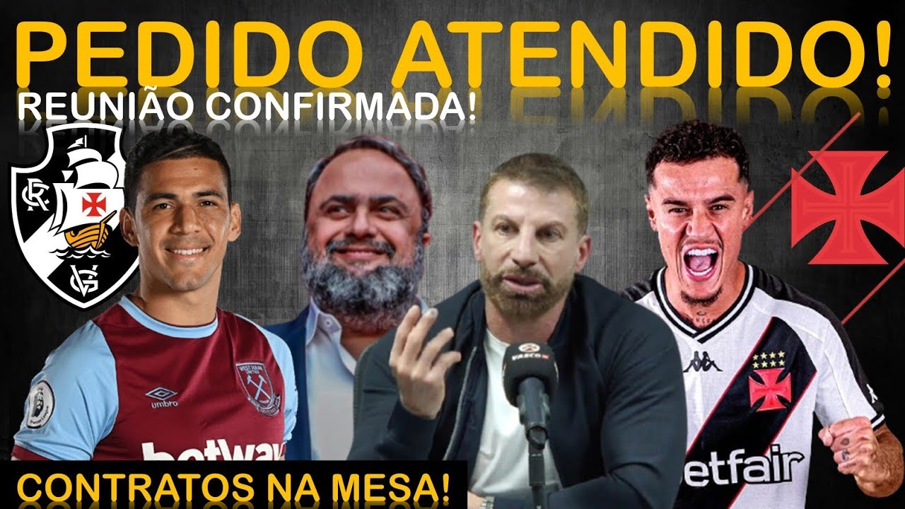 PEDIDO ATENDIDO NO VASCO! REUNIÃO CONFIRMADA II CONTRATOS NA MESA II PLANEJAMENTO 2025 E MUITO MAIS!