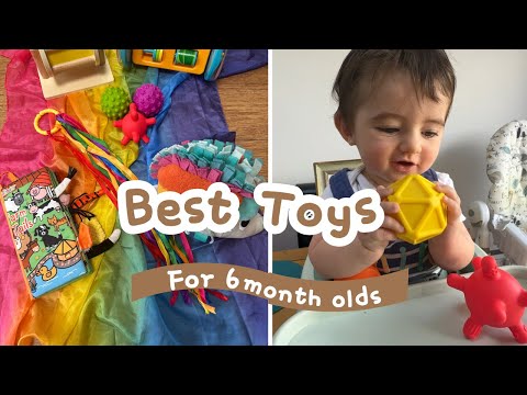 BEST BABY TOYS FOR 6 MONTH OLDS/ DEVELOPMENTAL TOYS FOR BABIES!