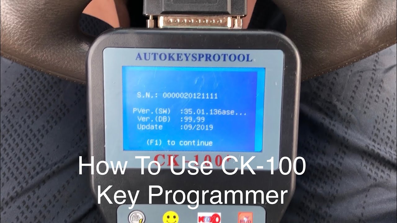 How To Program a Key With the AutoKeyProTool CK 100 +