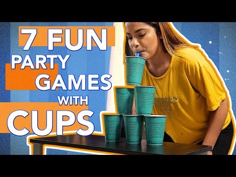 7 Fun Party Games With Cups You Must Try! (PART 3) Video