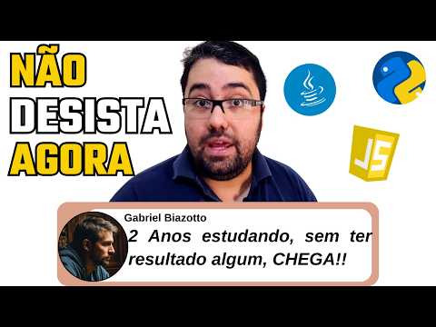 Se você está lutando para aprender programação assista esse vídeo