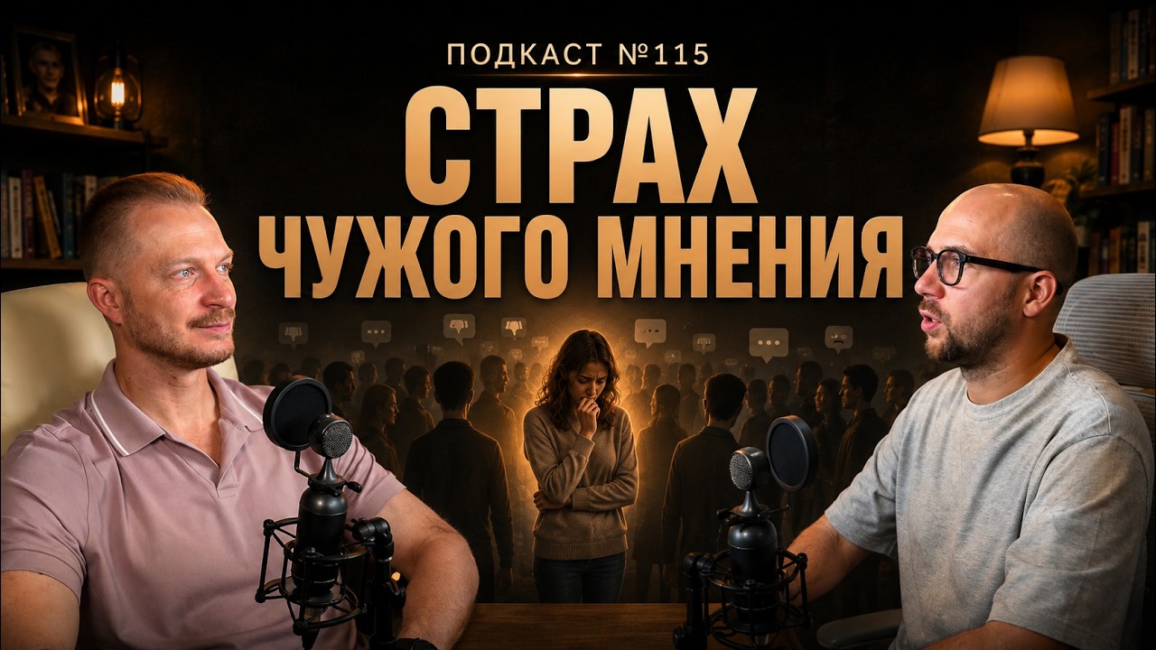 №115. Страх чужого мнения: как он мешает Вашей реализации и что делать, чтобы и
