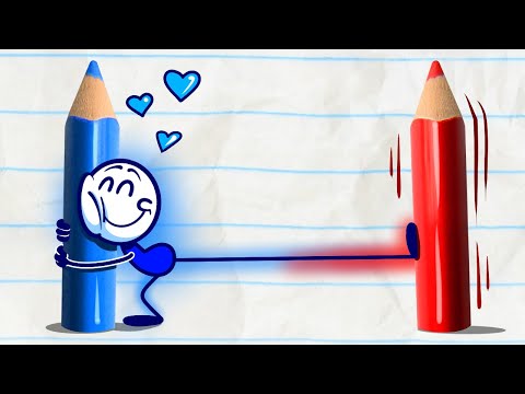 "Pencilmate the Keyboard Warrior" | Pencilmation Cartoons!