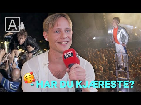 Dette svarer Sondre Justad på kjæreste-spørsmålet