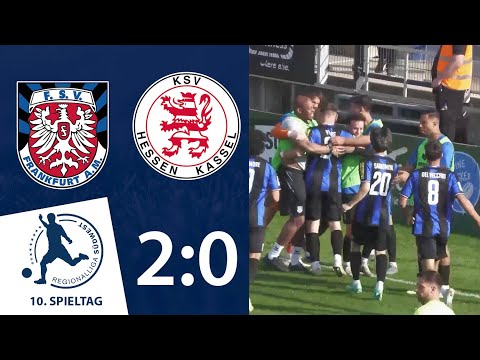 Lässt im Hessen-Duell nichts anbrennen! | FSV Frankfurt 1899 - KSV Hessen Kassel | 10. Spieltag RLSW