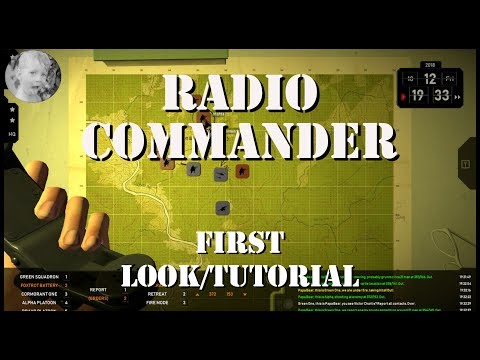 Radio Commander Gameplay - First Look - Tutorial