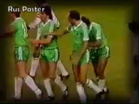 EURO-1984. Qualifiers. Group 6. West Germany - Turkey. Highlights.