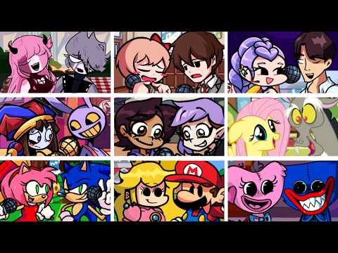 Heartbass but Every Turn a Different Character Sings (FNF Heartbass) - [UTAU Cover]