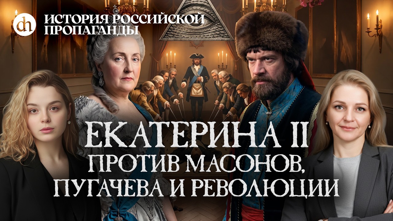 Екатерина II против масонов, Пугачева и революции. Часть 3 / Ольга и Анастасия ?