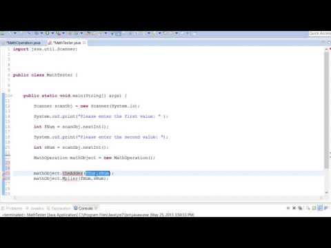 04 Java Multiple Classes Scanner Input Methods Pt 2