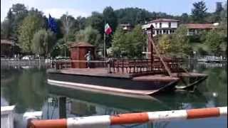 preview picture of video 'Imbersago - Italia - Traghetto di Leonardo da Vinci'