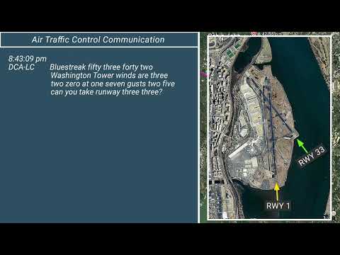 NTSB Animation - Boardmeeting Overview Animation - DCA Midair Collision