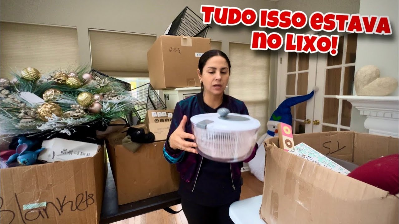 Tudo isso estava no lixo dos Estados Unidos!🇺🇸