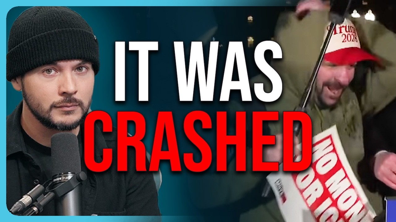 Protester CRASHES Democrat Presser During State of the Union