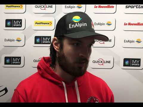 Interview mit Matteo Ritz zum Spiel EHC Visp - EHC Olten