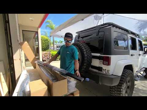 How to Install Jeep Roof Racks - No Drill Installation Antidote Outdoors Jeep Wrangler Platform Rack