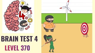 🧠 Brain Test 4 Level 370 | Jenny must successfully throw the javelin | Walkthrough