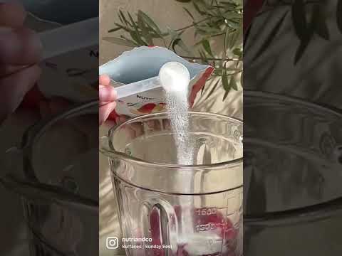 Recette Smoothie framboise grenade fraîcheur