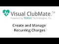 Create and Use Recurring Charges