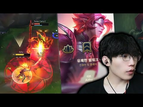 Azhy Riven be honored by the best jungle streamer in Korea