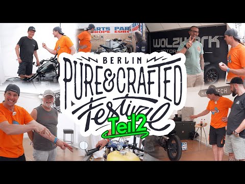 Pure & Crafted Festival 2022 in Berlin  | Teil 2 |  SWT-SPORTS mit BMW Motorrad Boxer am Start