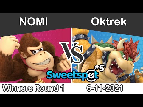 Sweetspot #5 - NOMI (Donkey Kong) vs Oktrek (Bowser) WR1 - SSBU