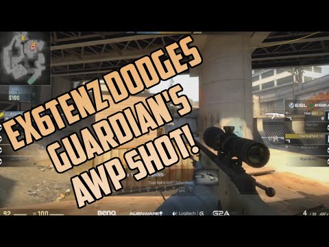 ★CS:GO - Ex6TenZ Ducks To Dodge Awp Shot★
