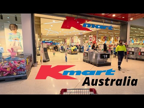 Kmart Shopping Tour in Australia 🇦🇺 4k Walk Through Tour 2025